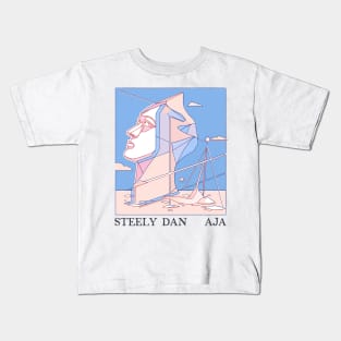 Steely Dan - Aja - Original Fan Art Kids T-Shirt